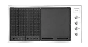 Artusi 316 SS Drop in BBQ with Roasting Hood & Rhino Outdoor ENVY 2 Door Fridge Marine Grade Bundle - Image 5