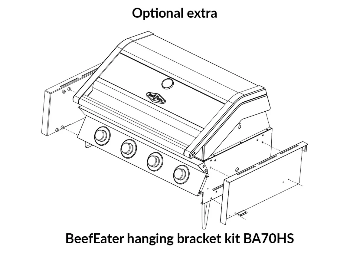 Beefeater 1600 Series Dark 5 Burner Built-In BBQ - Image 10