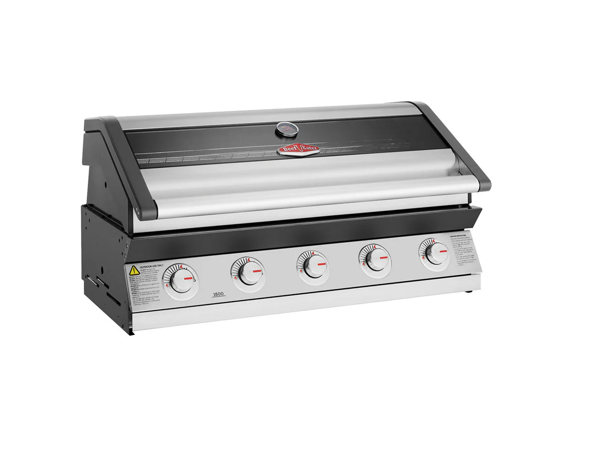 Beefeater 1600 Series Stainless Steel 5 Burner Built-In BBQ - Image 3