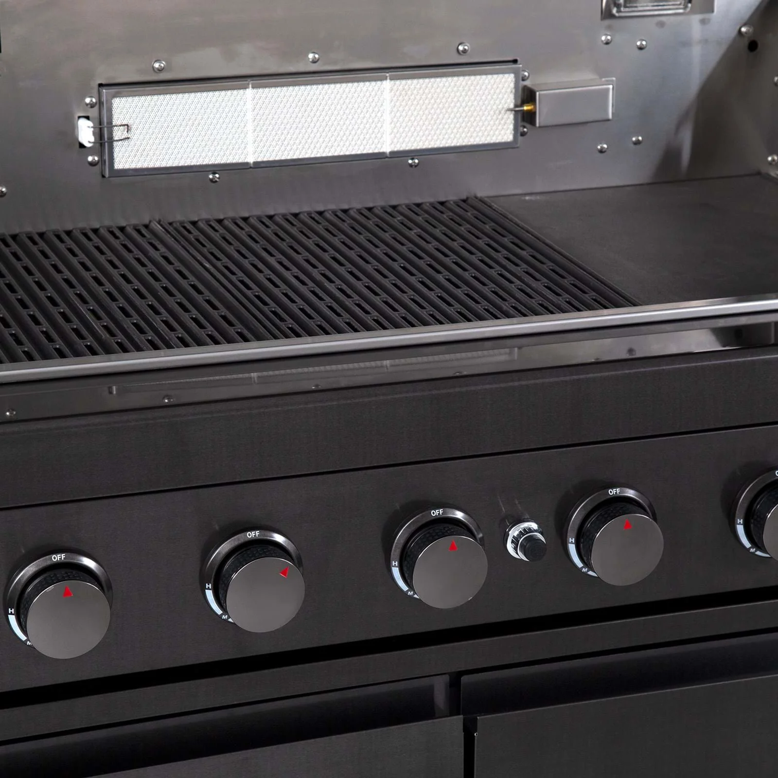 Gasmate Nova MK2 Graphite Outdoor Kitchen with Drawers, Sink, BBQ, Single Door Fridge + Top and Storage - Image 10