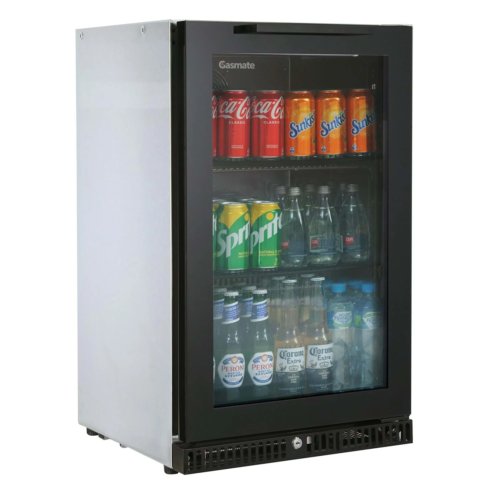 Gasmate Nova MK2 Graphite Outdoor Kitchen with Drawers, Sink, BBQ, Single Door Fridge + Top and Storage - Image 19