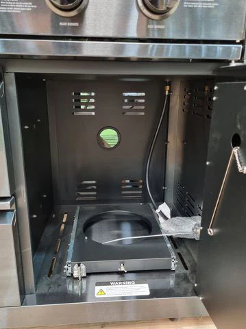 Gasmate Nova MK2 Graphite Outdoor Kitchen with Drawers, Sink, BBQ, Single Door Fridge + Top and Storage - Image 25