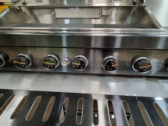 Gasmate Nova MK2 Graphite Outdoor Kitchen with Drawers, Sink, BBQ, Single Door Fridge + Top and Storage - Image 29