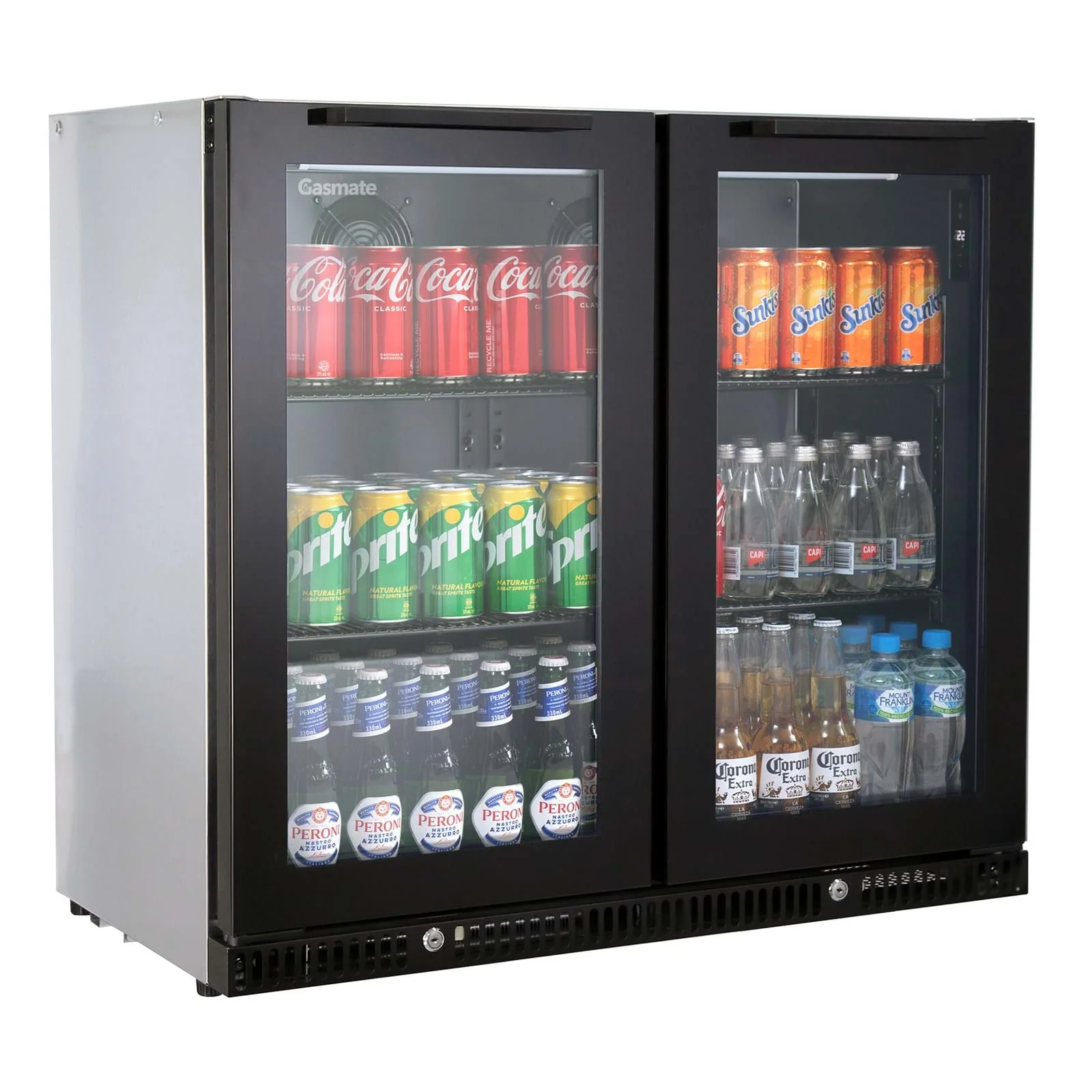 Gasmate Nova MK2 Graphite Outdoor Kitchen with Storage, Double Door Fridge + Top, BBQ, Sink and Drawers - Image 22