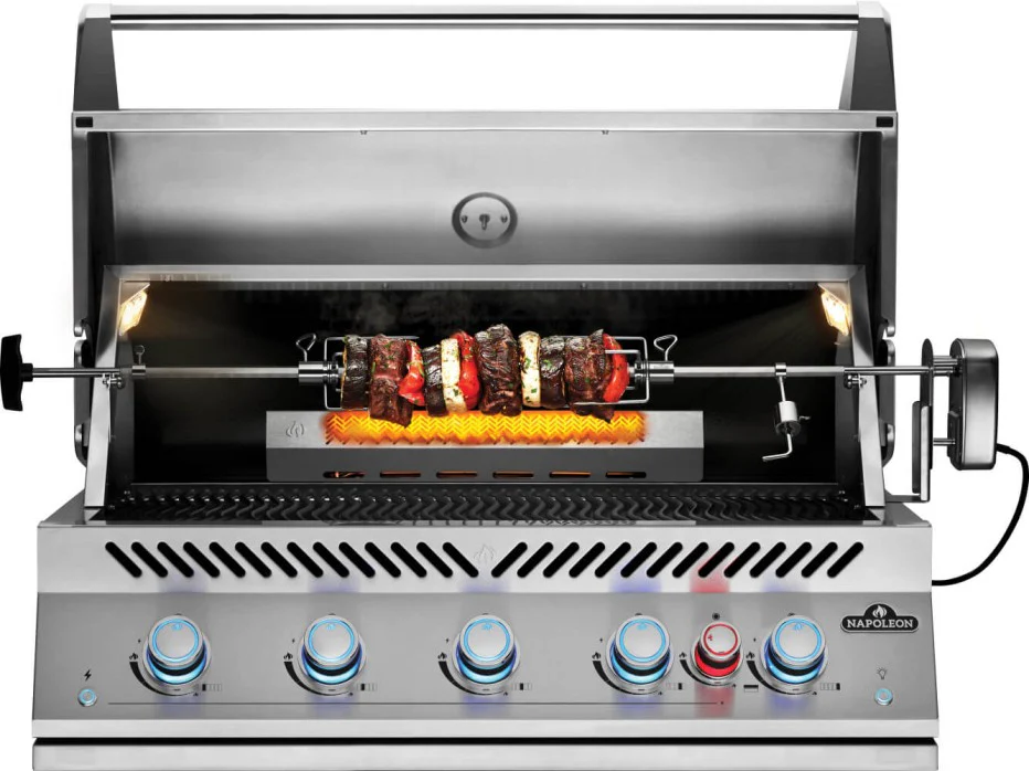 Napoleon 700 Series 38 Inch Built in and Napoleon Double Door Alfresco Outdoor Fridge - Image 6