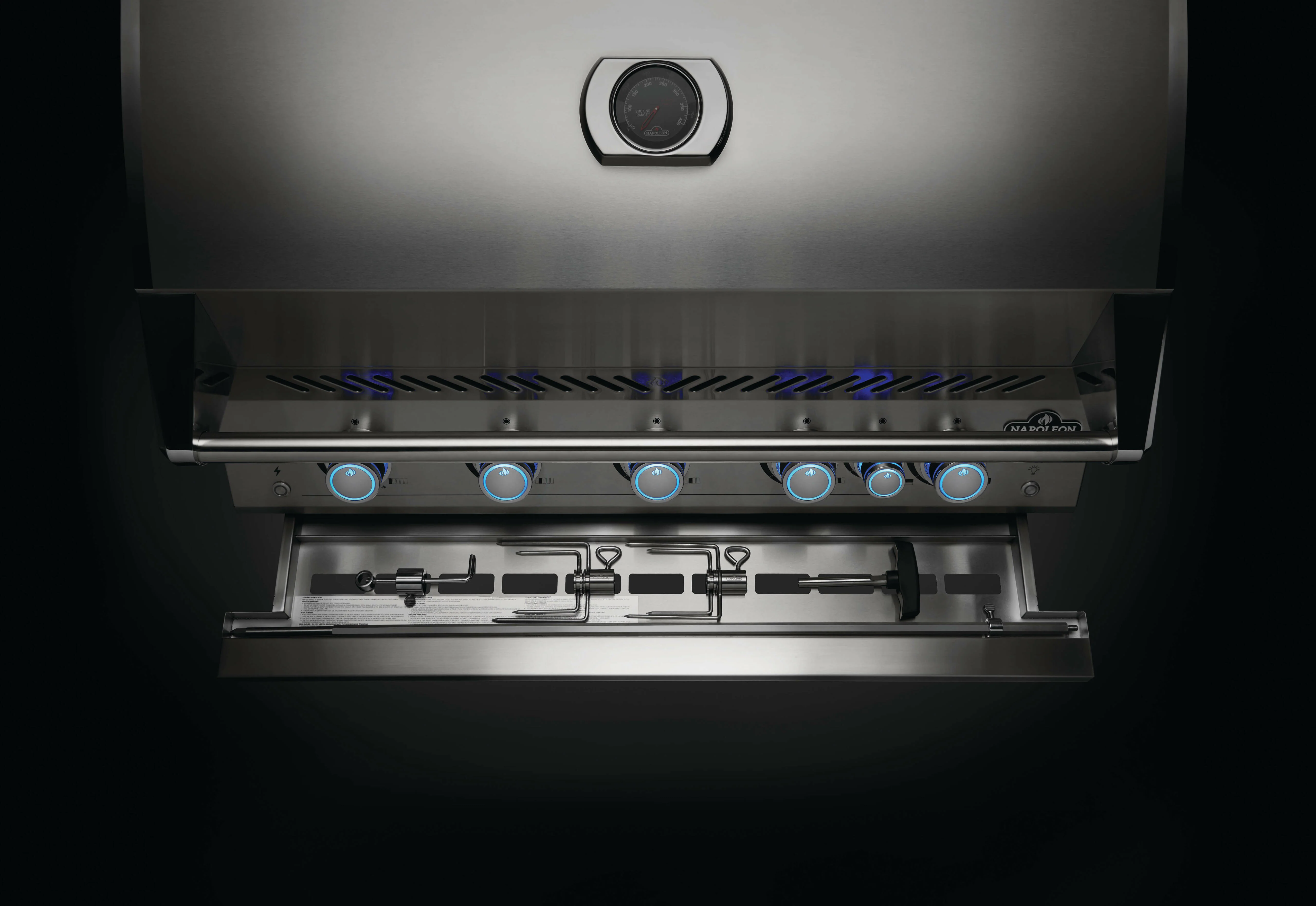 Napoleon 700 Series 38 Inch RBI Built-in with Rear Infrared Burner - Image 13