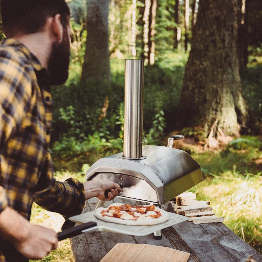 Ooni Karu 12 Inch Portable Wood and Charcoal Fired Outdoor Pizza Oven - Image 7